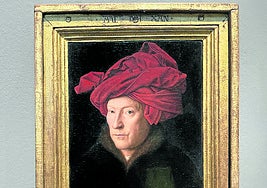 'Retrato de hombre con turbante', de Jan van Eyck.