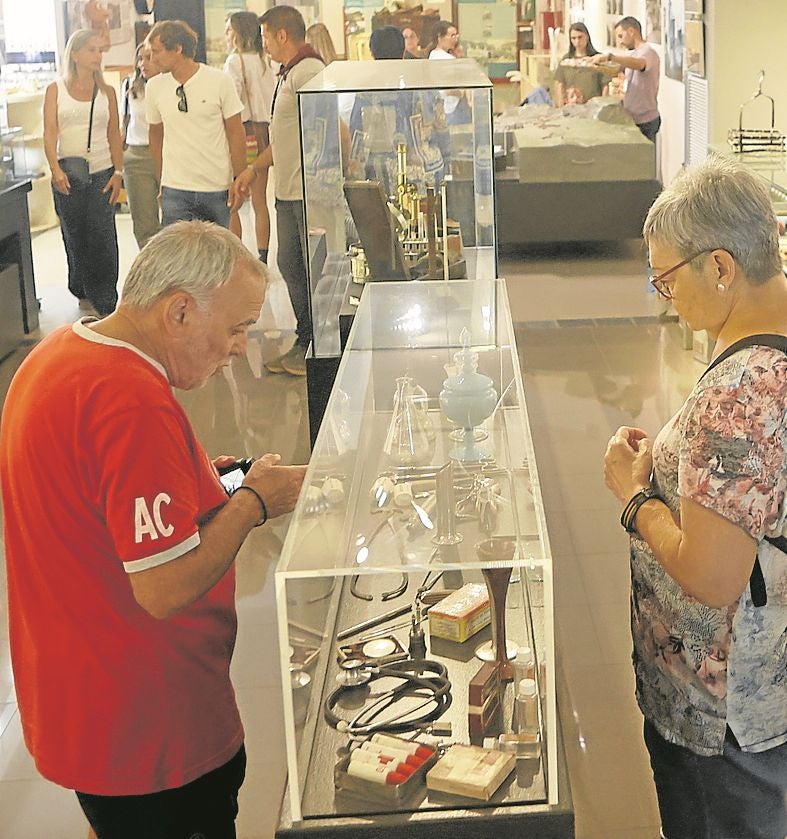 Las estancias del Museo Minero del País Vasco se han llenado de visitantes.
