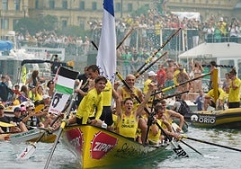 Orio impone la ley del más fuerte ante las vizcaínas en La Concha