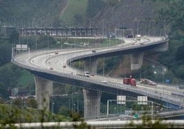 Reanudan las obras en el viaducto de Trapagaran