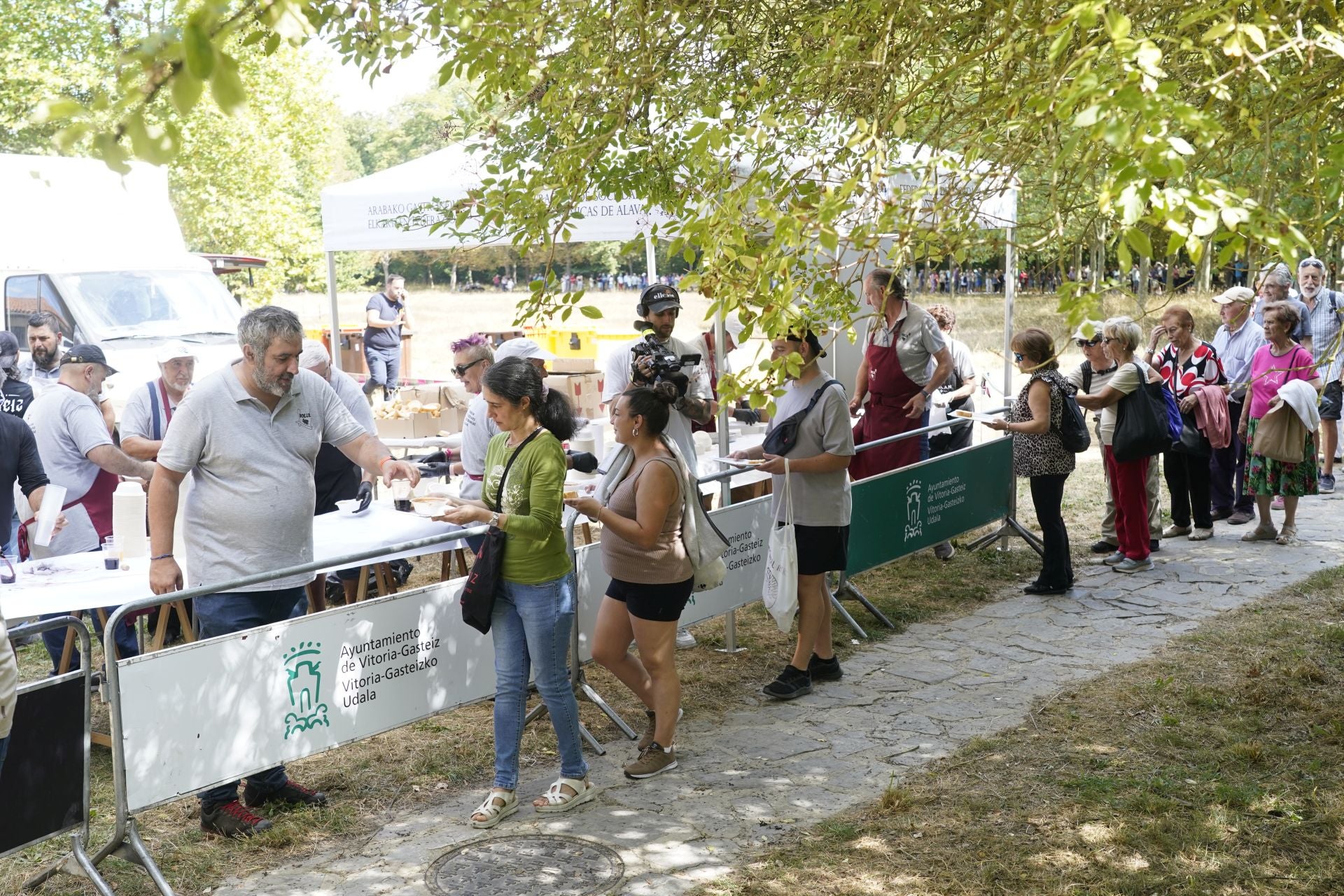 Las imágenes de la Romería de Olárizu