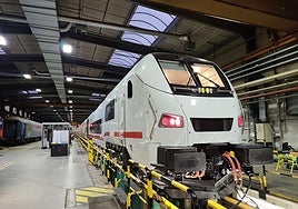 Modelo del InterCity Express Low Floor, ICE L, que se presentará en Berlín el próximo mes.