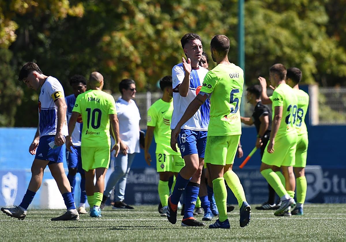 Los azules dejaron buenos momentos en La Almozara.
