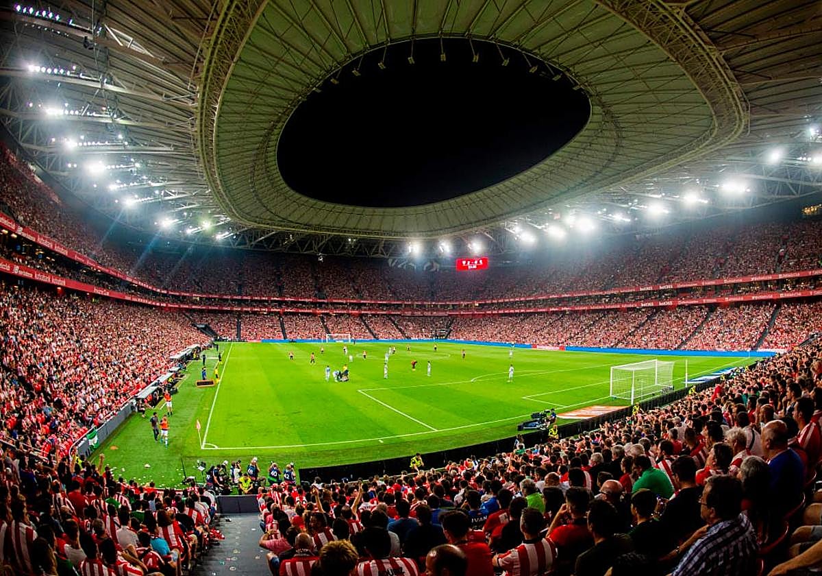 Así deben acceder los aficionados del Athletic a San Mamés en el partido de Champions contra el Arsenal