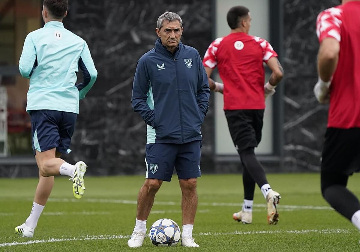 El orgullo de Valverde: «Se puede competir en Europa con la filosofía del Athletic»