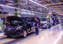 Fábrica de Mercedes en Vitoria.