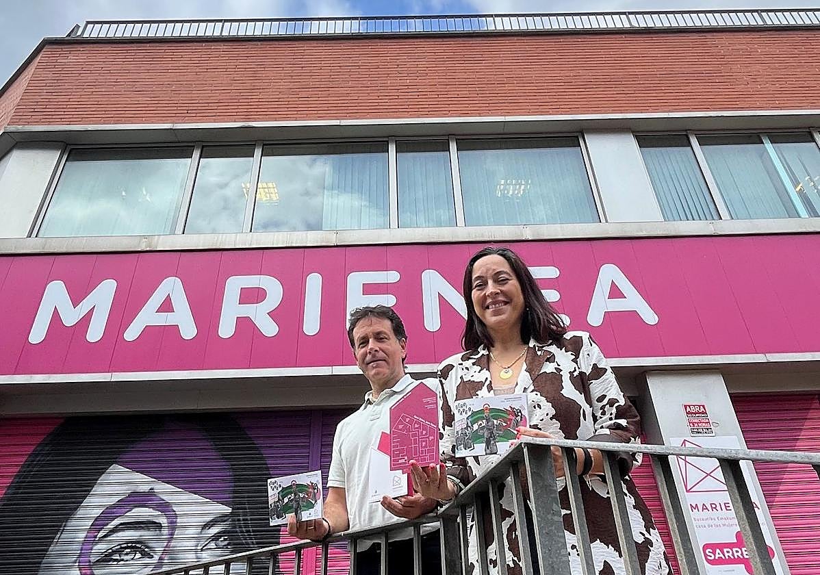 El alcale, Asier Iragorri, y la concejala de Igualdad, Isabel Cadaval, han dado a conocer un nuevo díptico en el que se recoge la información.