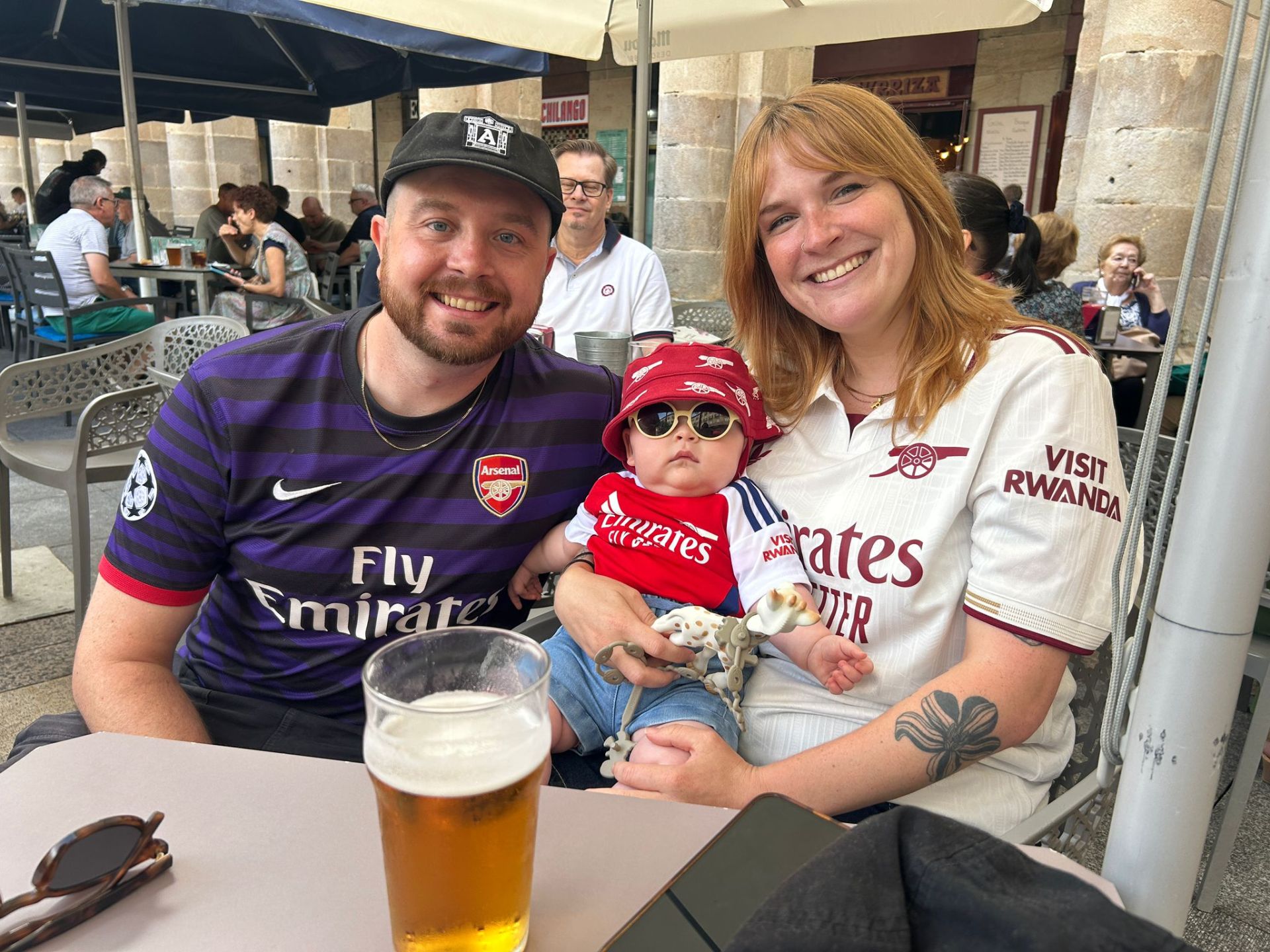 Las mejores imágenes de la previa del Athletic-Arsenal