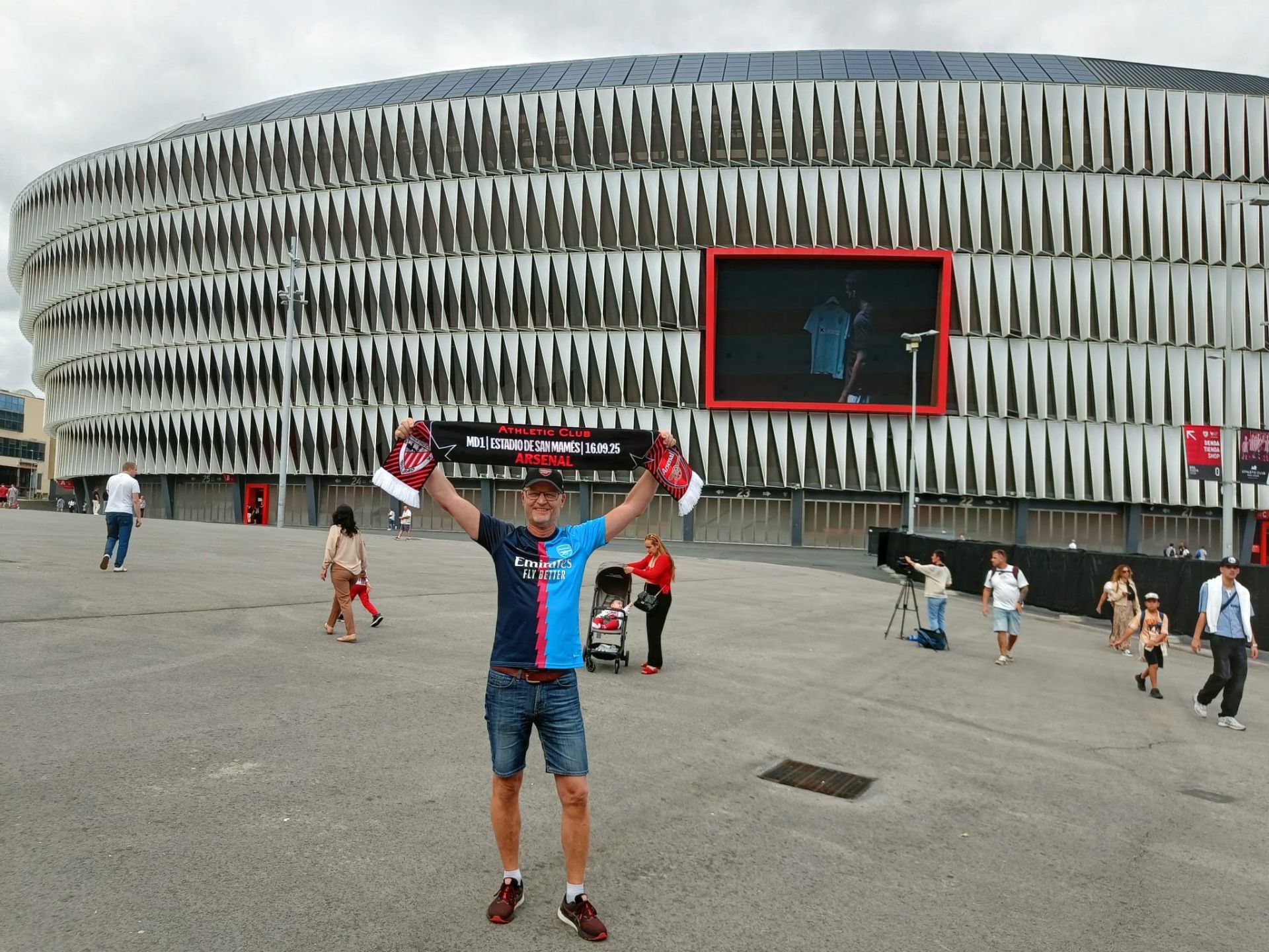 Las mejores imágenes de la previa del Athletic-Arsenal