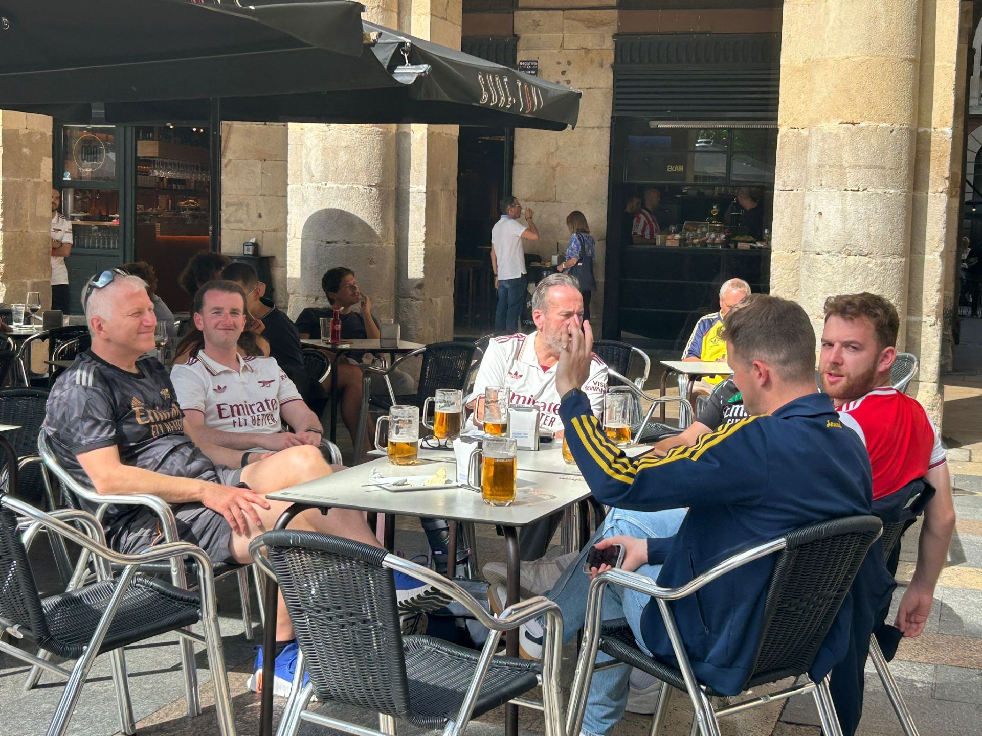 Las mejores imágenes de la previa del Athletic-Arsenal