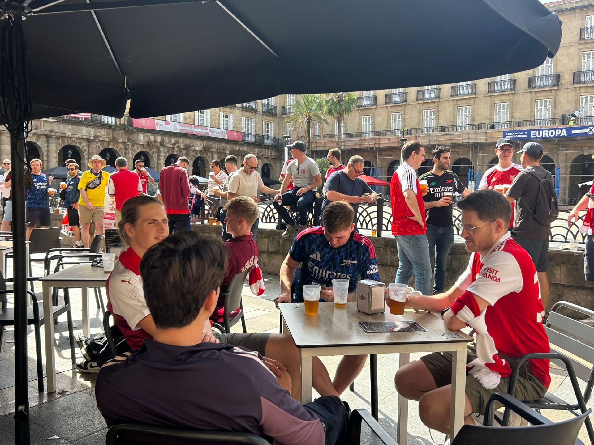 Las mejores imágenes de la previa del Athletic-Arsenal