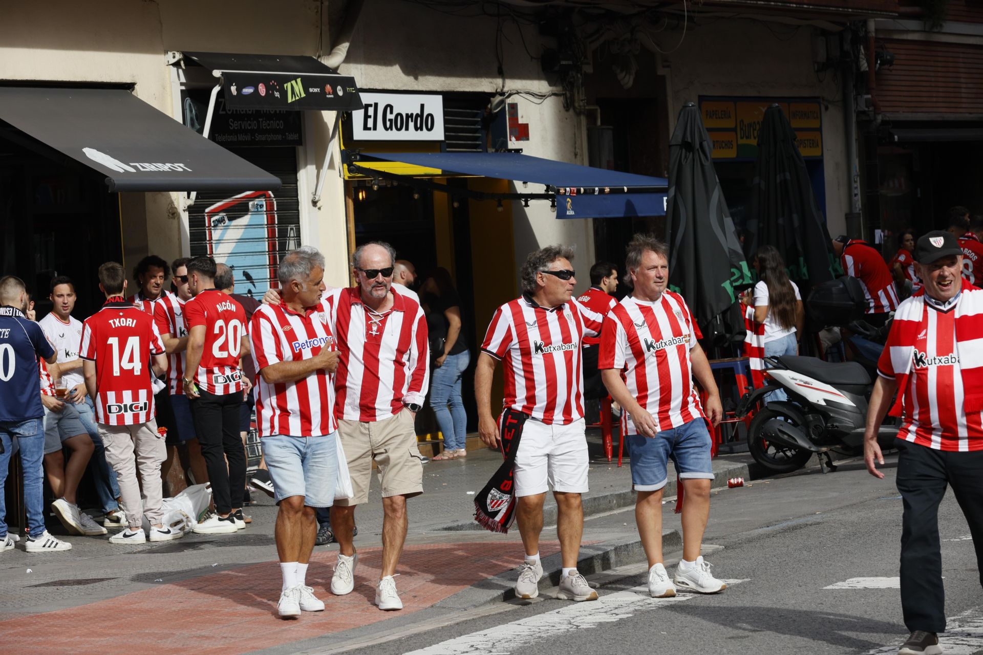 Las mejores imágenes de la previa del Athletic-Arsenal