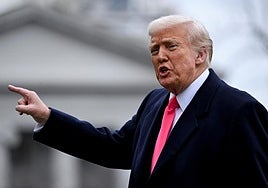 El presidente de los Estados Unidos, Donald Trump.