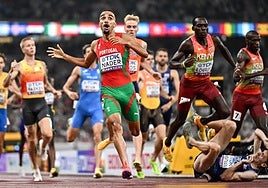 Isaac Nader lleva a Soria el título mundial de 1500 metros