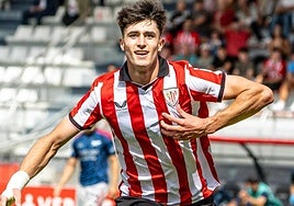 Manex Lozano, el delantero que brilló en la Youth League y llama a la puerta del Athletic
