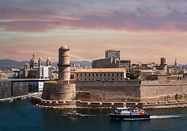 Viejo puerto de Marsella.