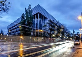 Palacio de Justicia de Vitoria, en la Avenida de Gasteiz.