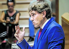 El secretario general del PSE-EE, Eneko Andueza.