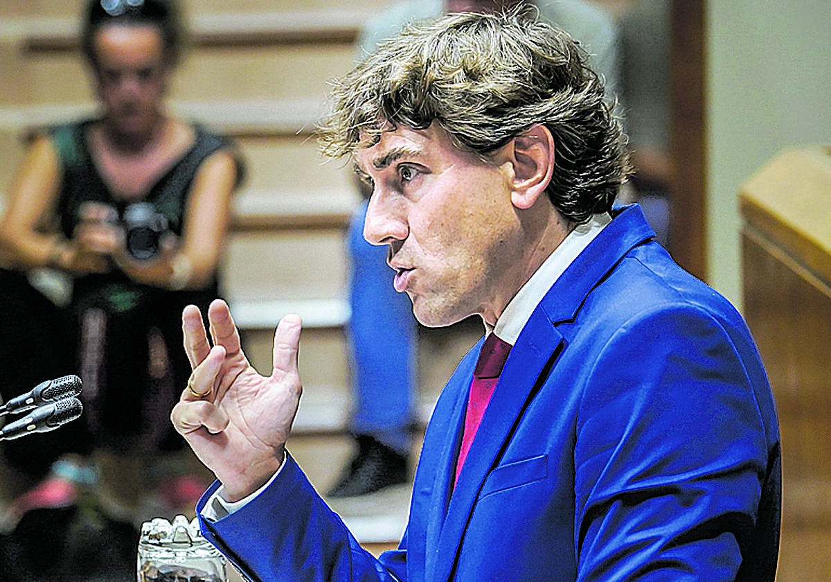 El secretario general del PSE-EE, Eneko Andueza.