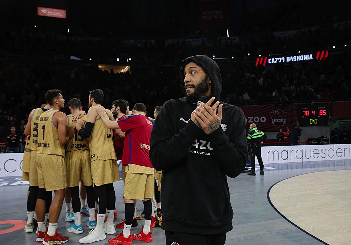 Henry, sin cambiar, en un partido del Baskonia.