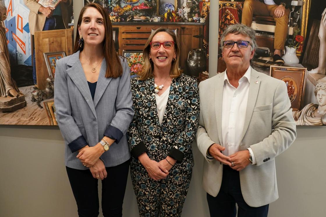 Eider Inunciaga, Itxaso Erroteta y Jon Bilbao.