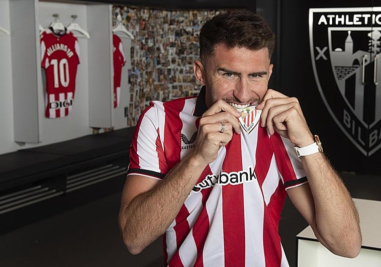 Así fue el día D del fichaje de Laporte por el Athletic