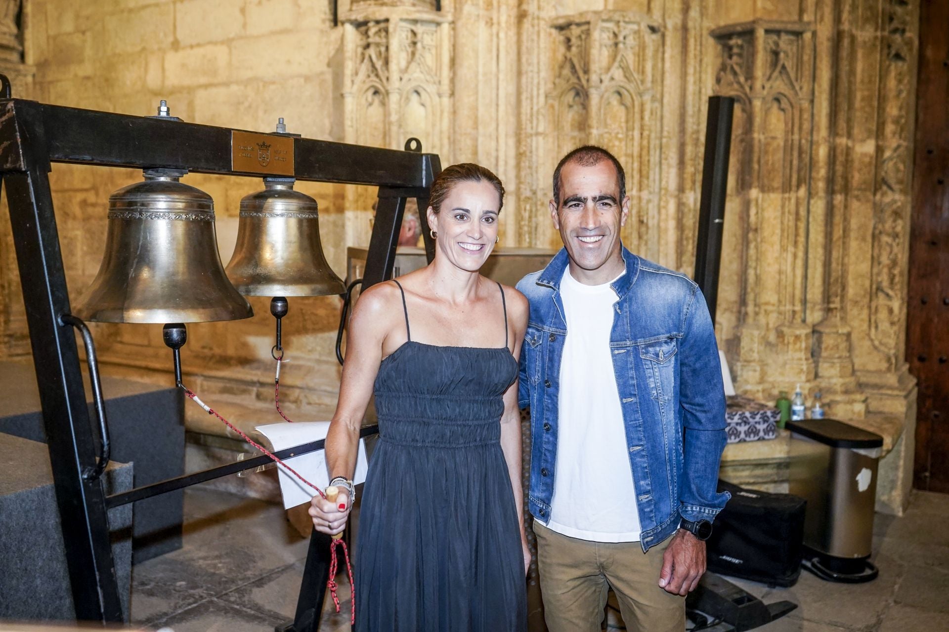 Ruth Brito y Eneko Llanos.