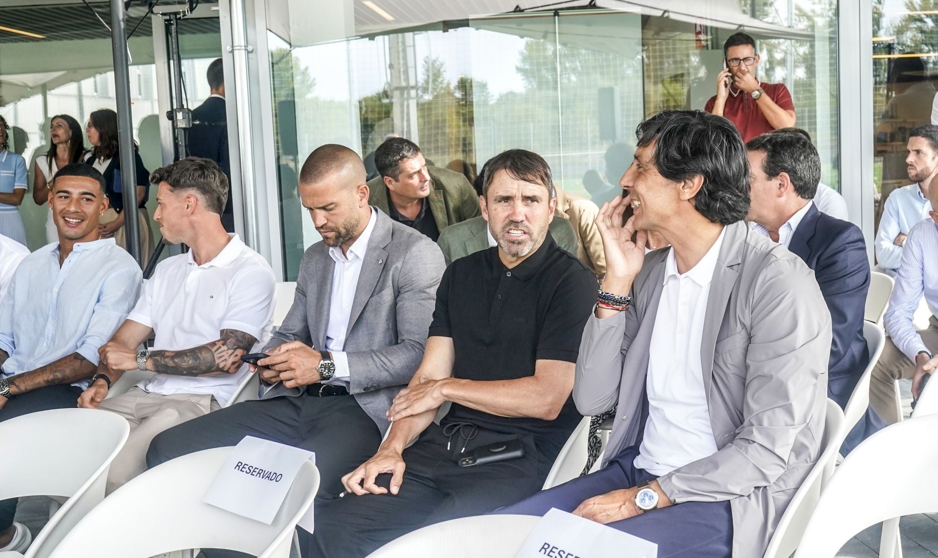 La inauguración de la residencia del Baskonia-Alavés en Salburua, en imágenes