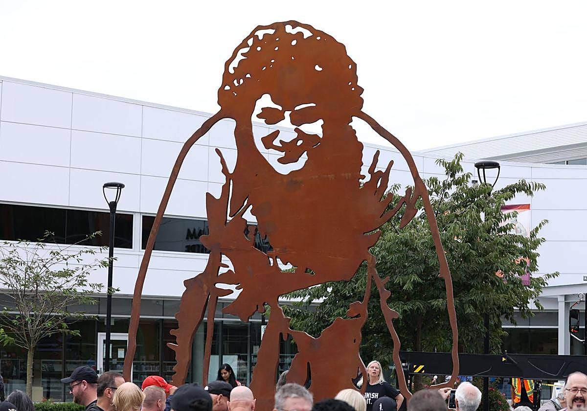 Los trabajos artísticos se han instalado en el centro comunitario de Port Coquitlam.