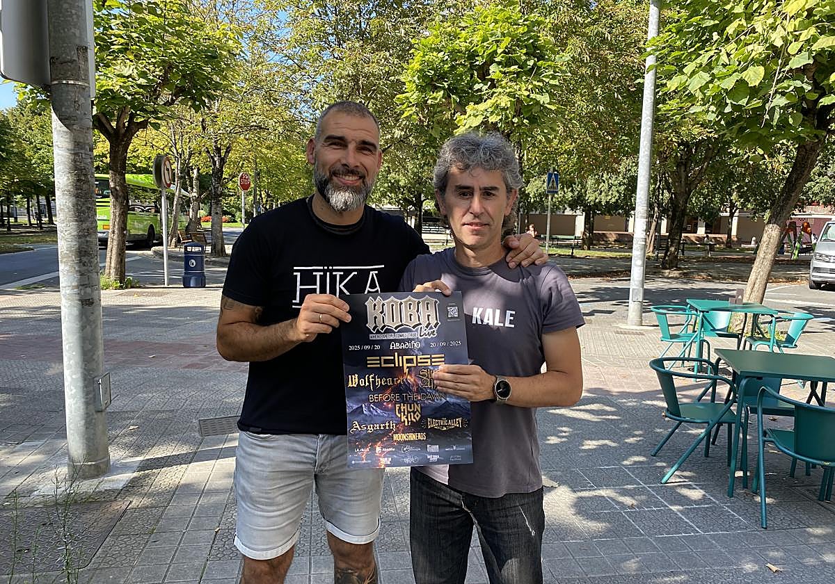 Sergio Correa y Miguel Angel Rodríguez presentan el cartel de esta edición.