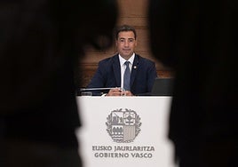 El lehendakari, Imanol Pradales.