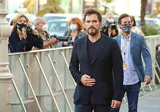 Matt Dillon, durante su visita al Zinemaldia en 2020.