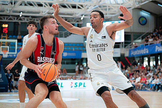 El Baskonia se desinfla ante el Real Madrid