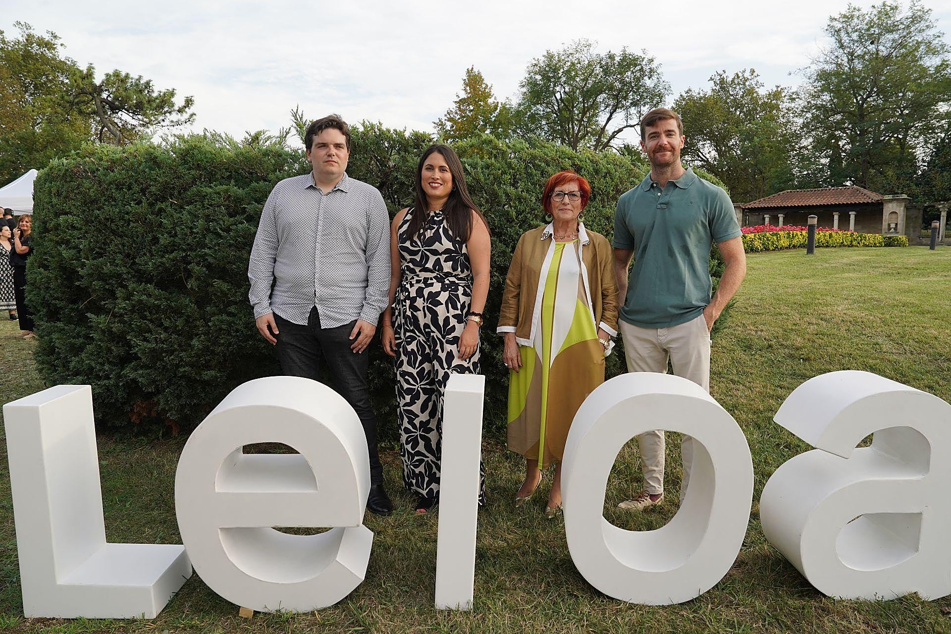 Julen Capetillo, Maialen González, Txelo Castellanos y Aitor Merino.