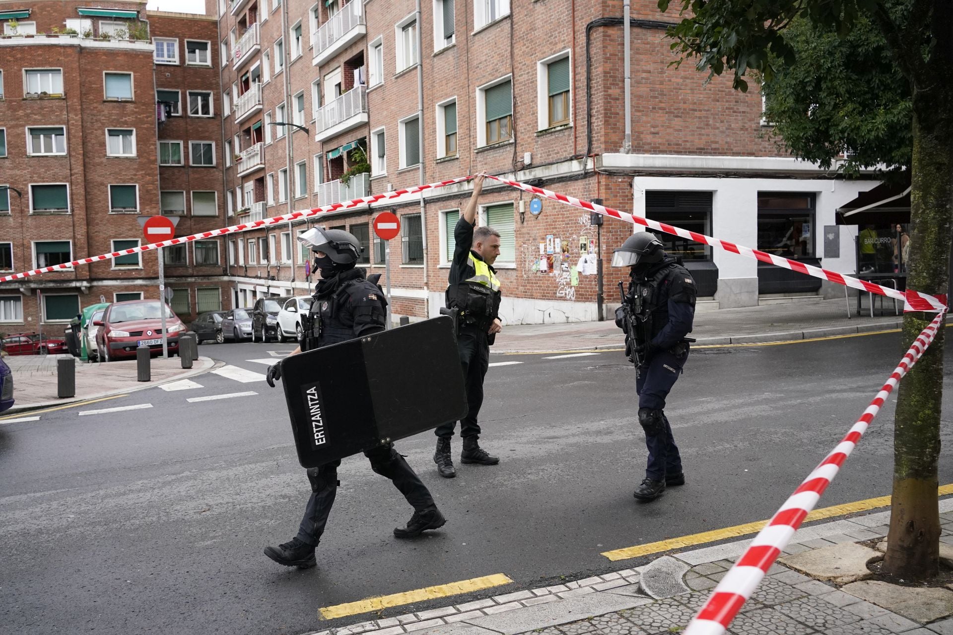 Así ha sido el gran despliegue de la Ertzaintza en Fika