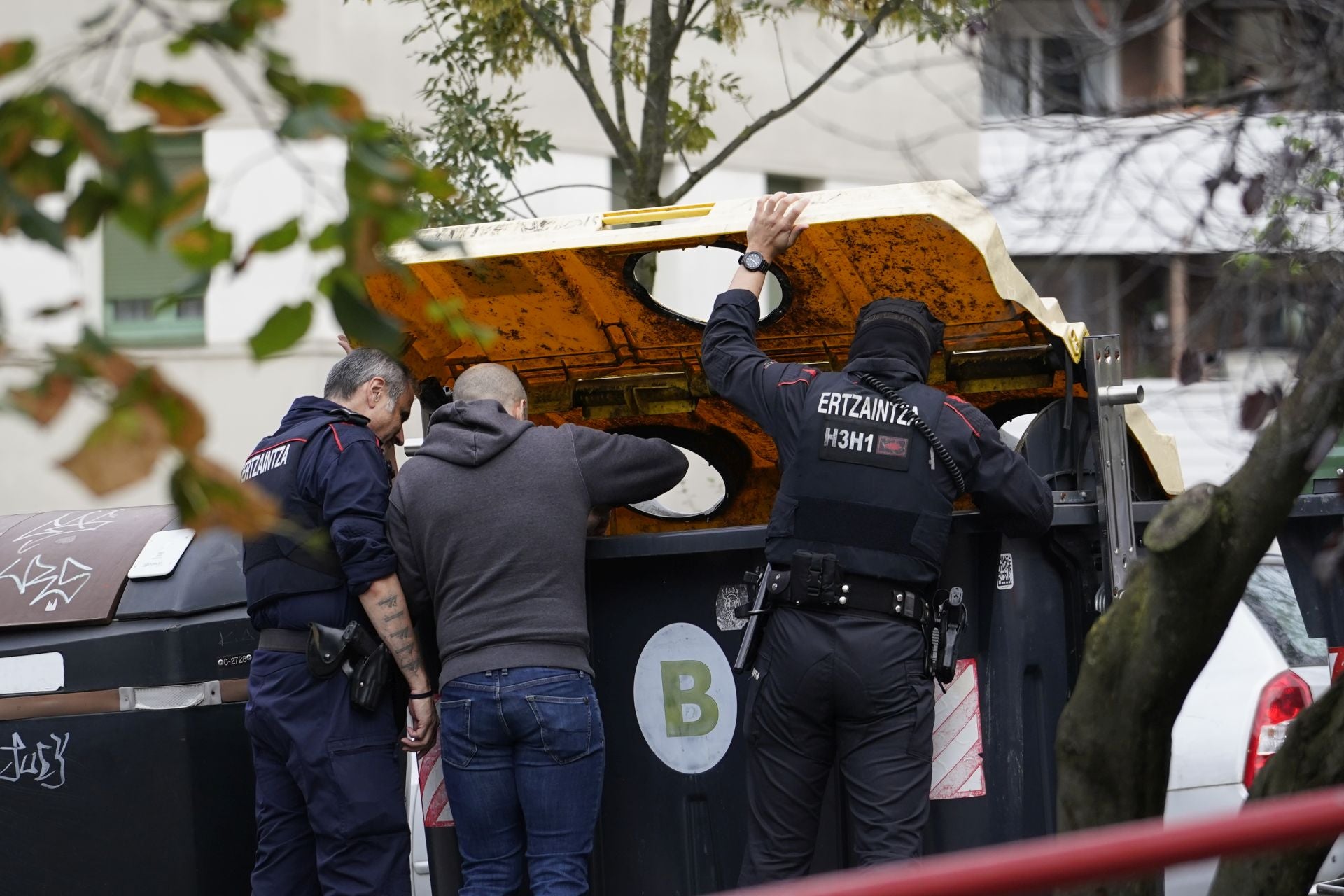 Así ha sido el gran despliegue de la Ertzaintza en Fika