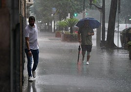 Aemet activa para el lunes el amarillo por lluvias intensas y tormentas: estas serán las zonas afectadas