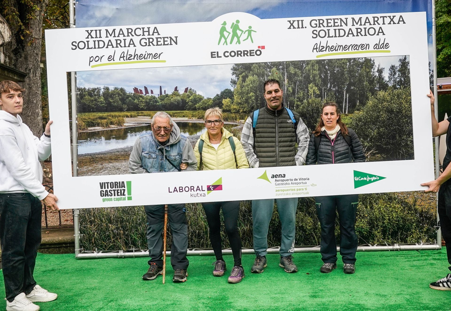 XII Marcha Solidaria Green de EL CORREO