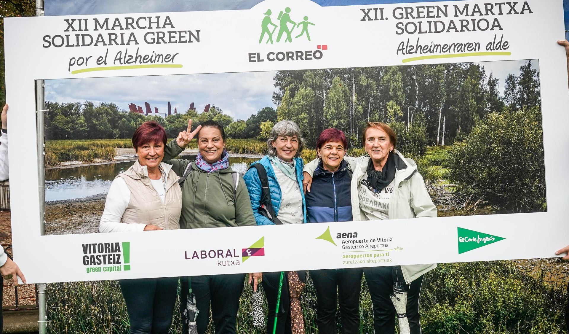 XII Marcha Solidaria Green de EL CORREO