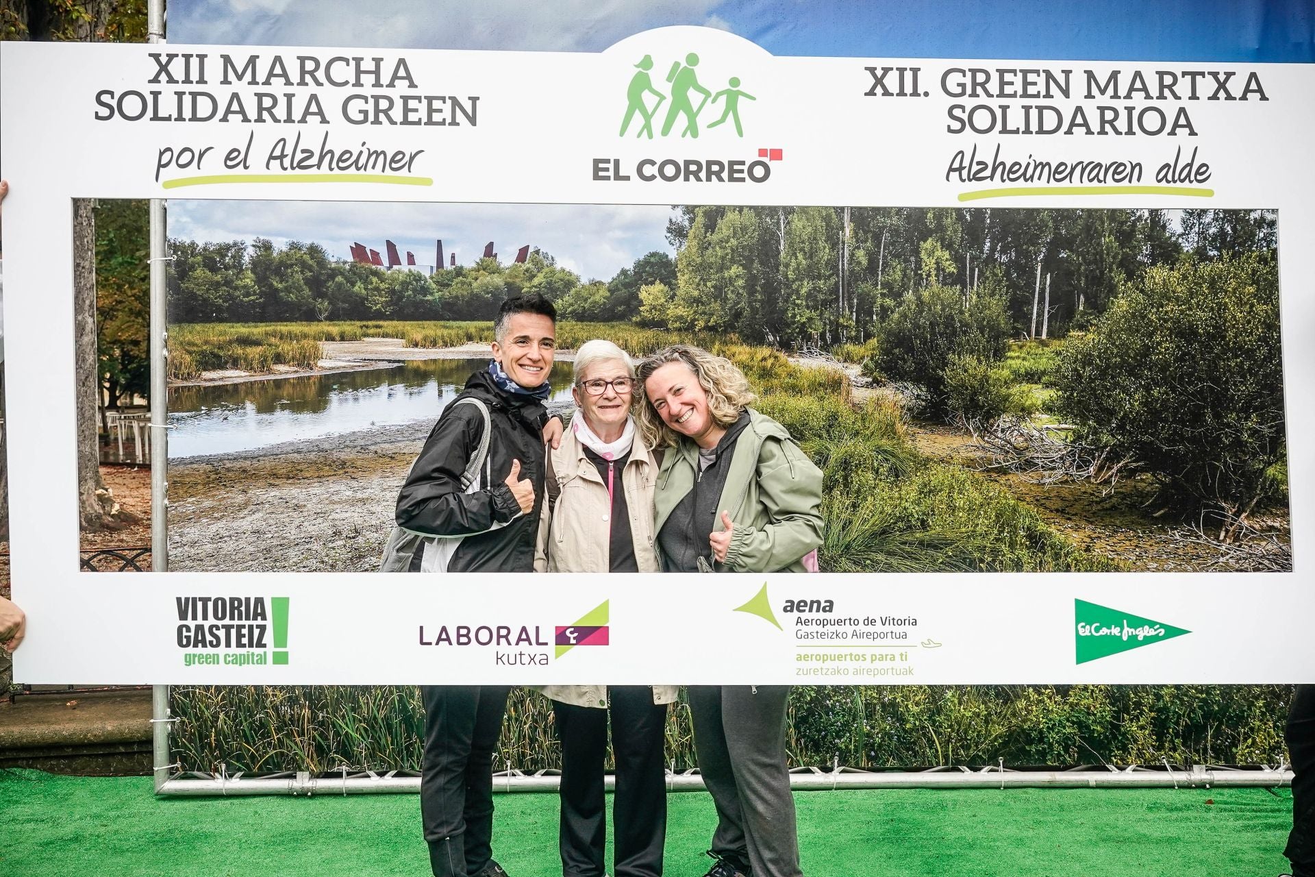 XII Marcha Solidaria Green de EL CORREO