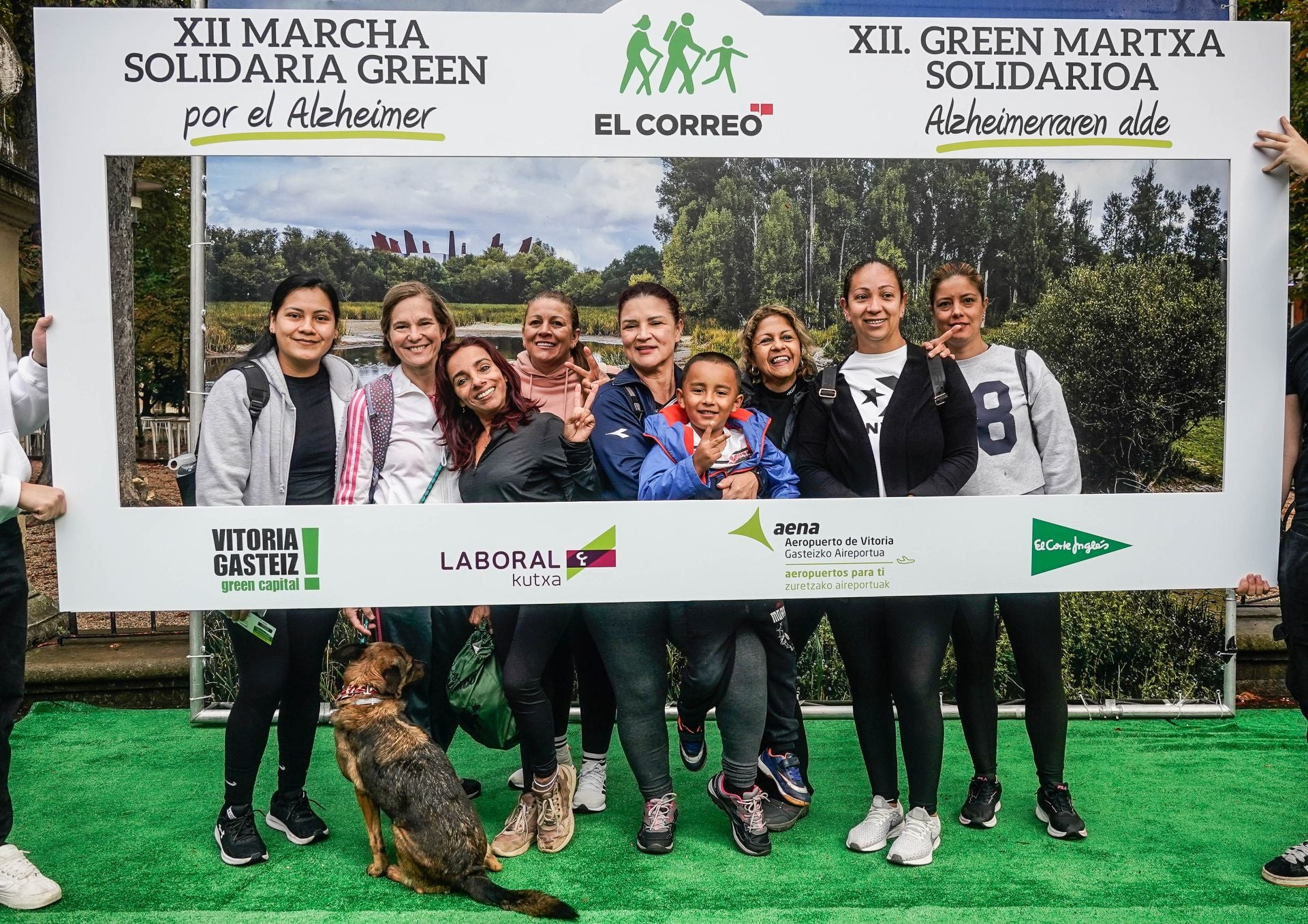 XII Marcha Solidaria Green de EL CORREO