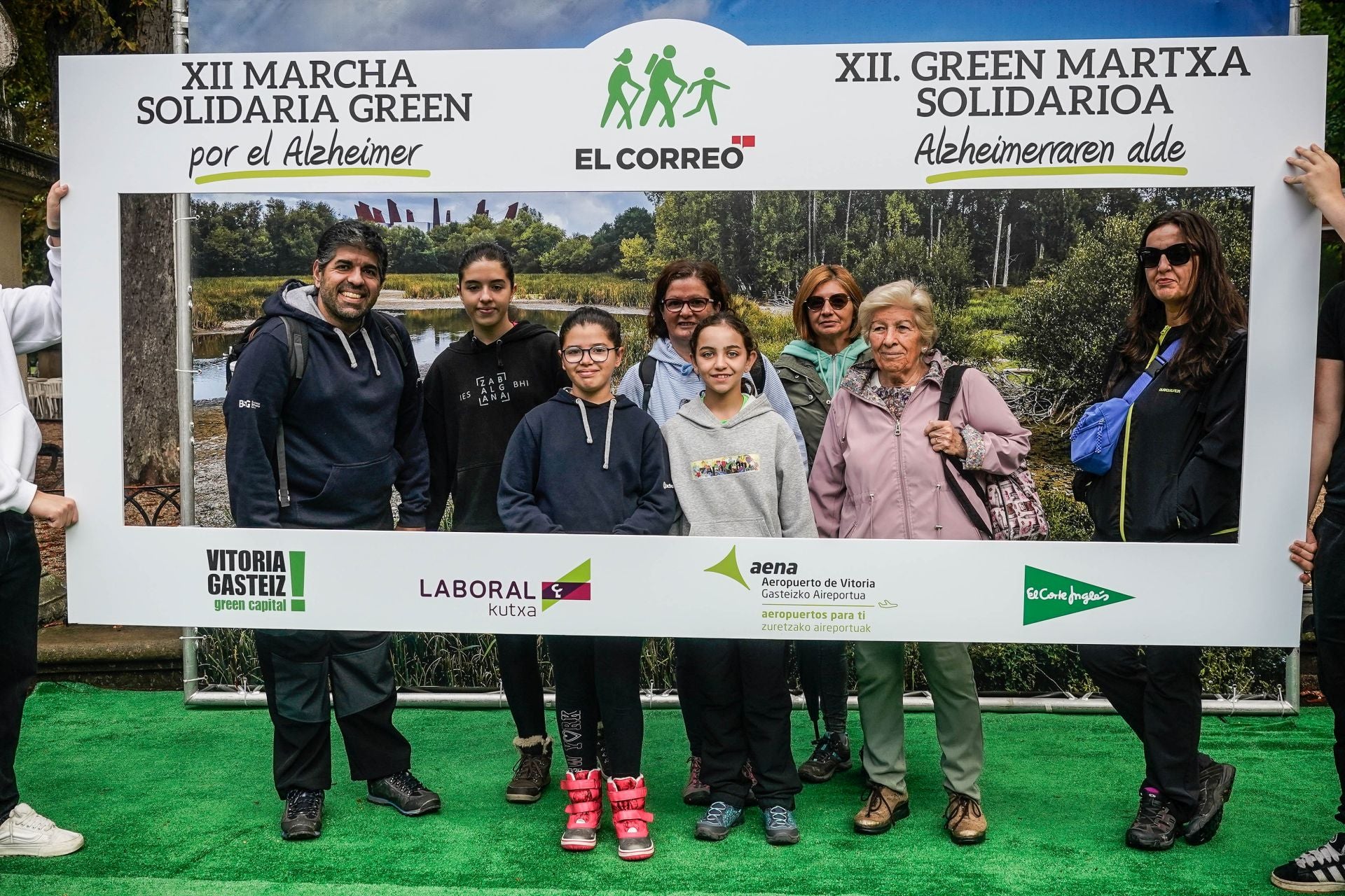 XII Marcha Solidaria Green de EL CORREO