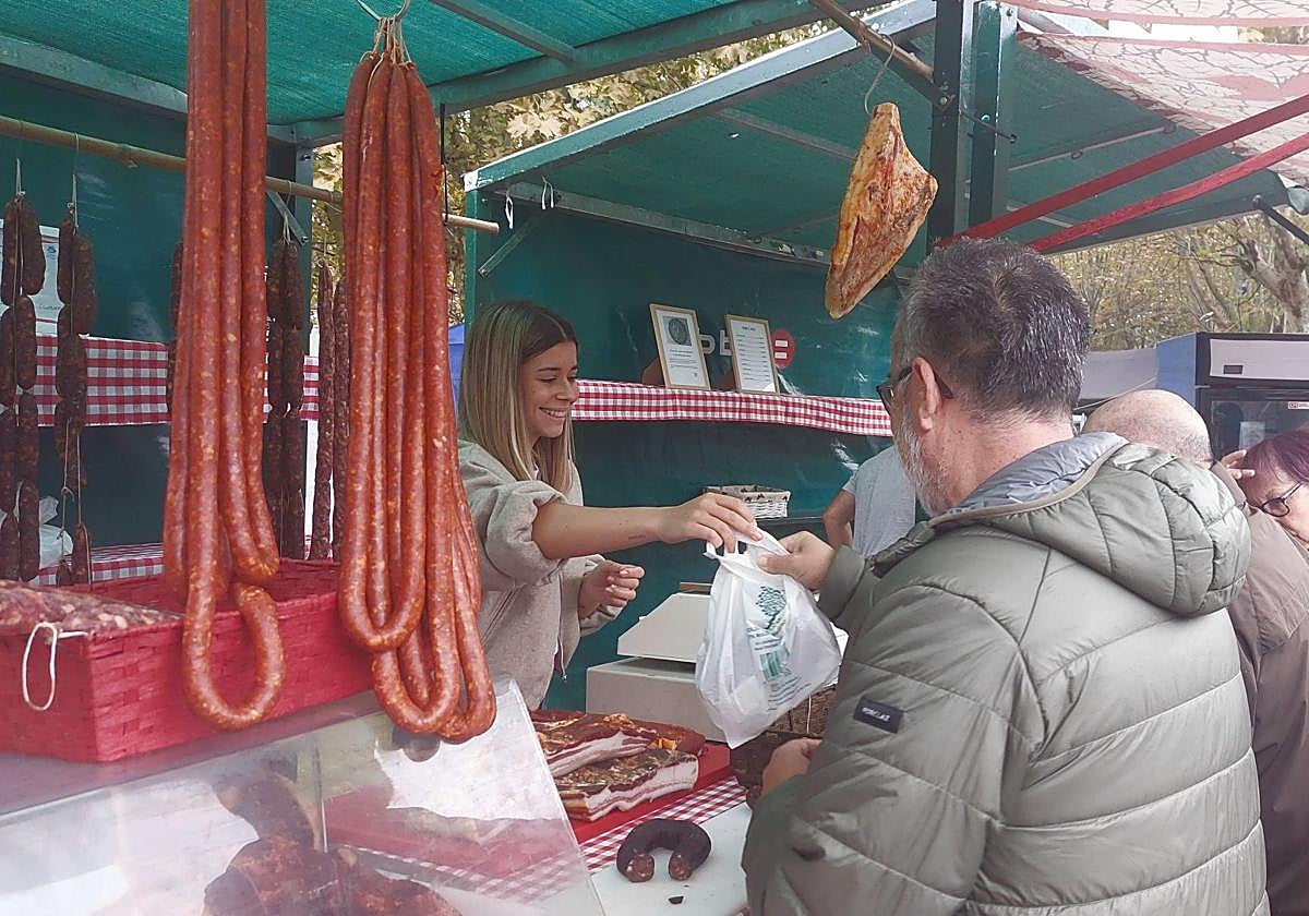 La feria agrícola de Muskiz en imágenes