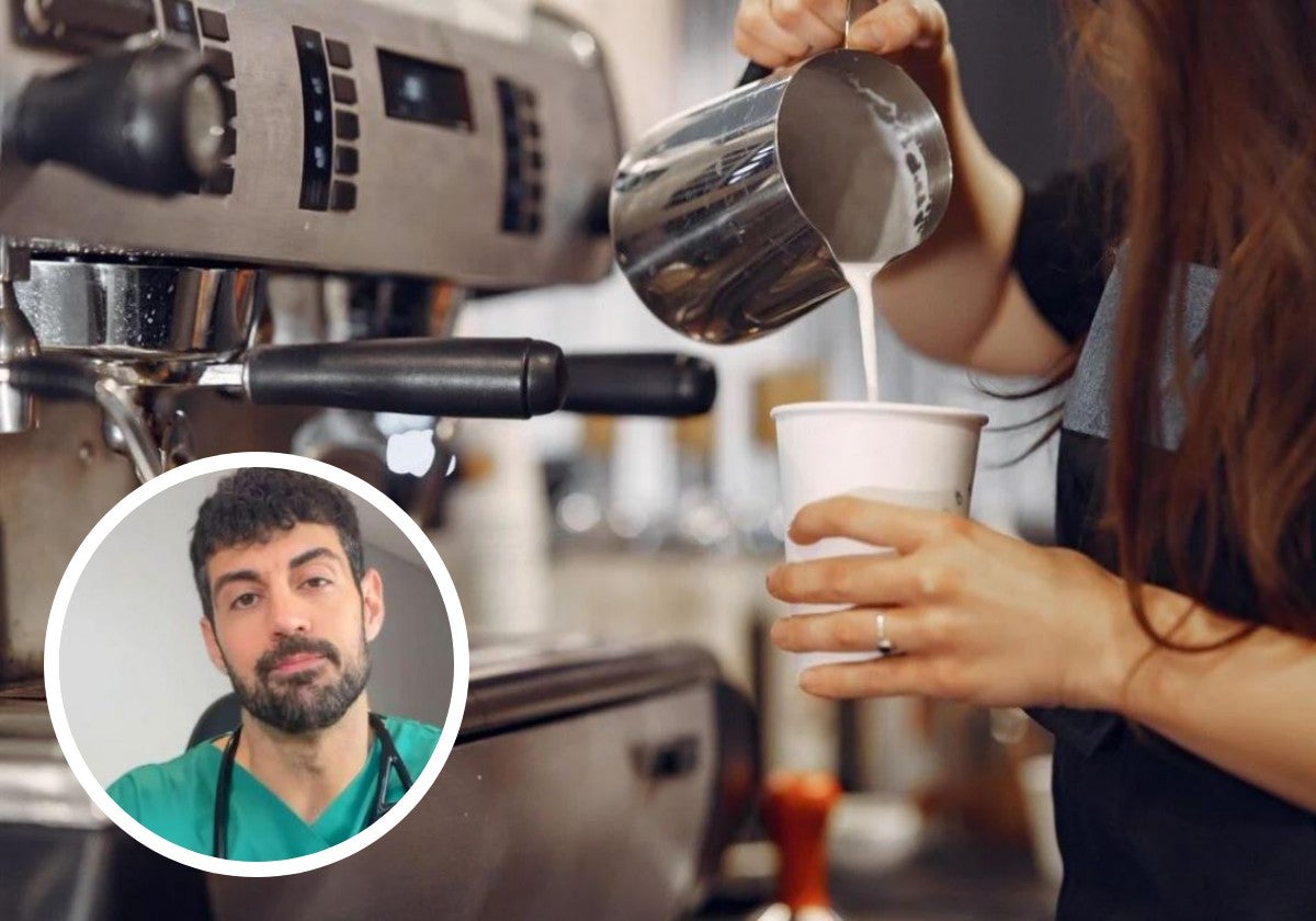 El cardiólogo José Abellán explica qué ocurre si echas leche al café
