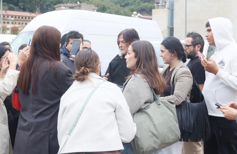 Norman Reedus, protagonista de The Walking Dead, atiende a EL CORREO: «Me está encantando Bilbao, me gusta la lluvia»