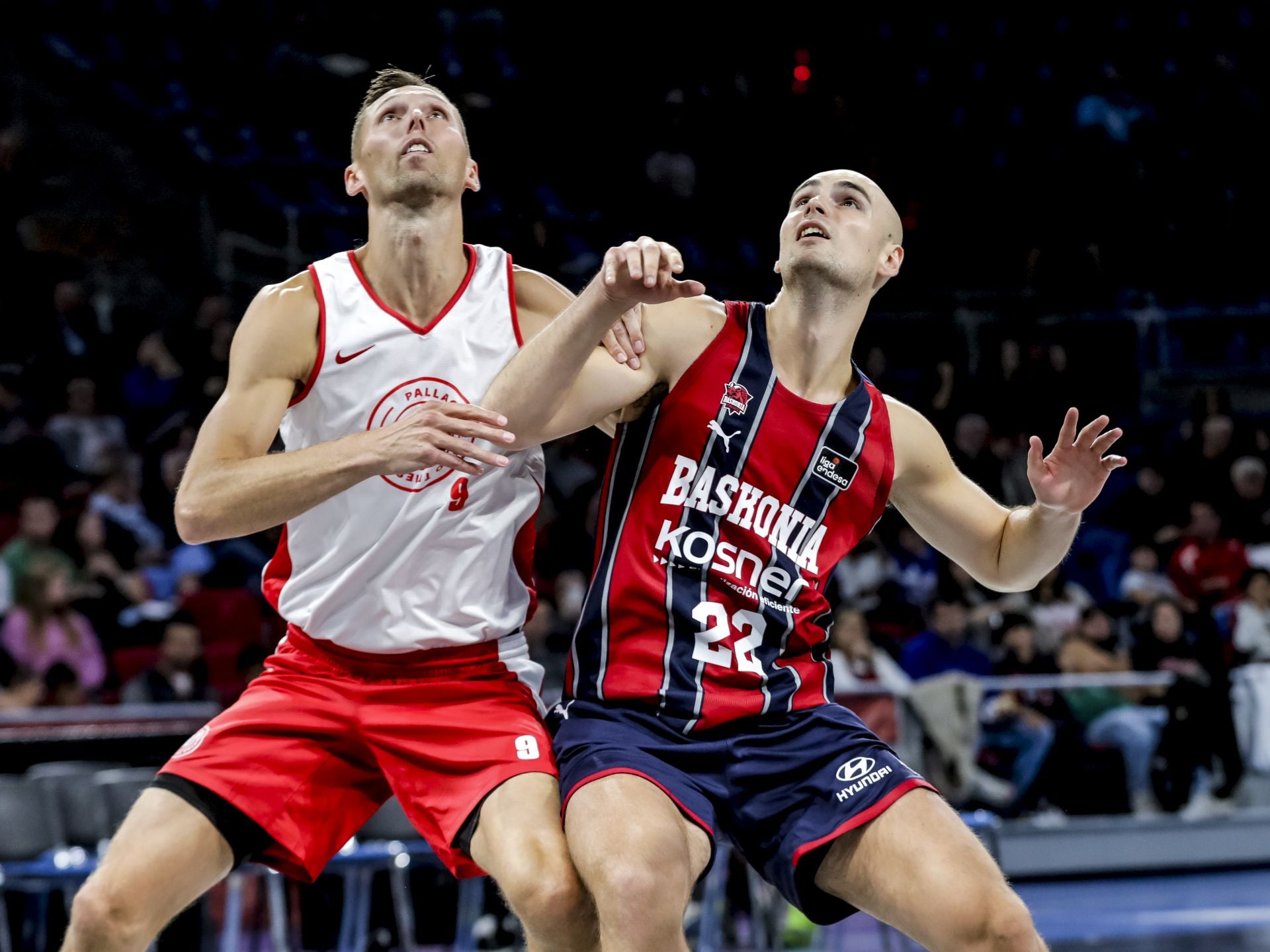 Las mejores imágenes del Baskonia-Pallacanestro Trieste