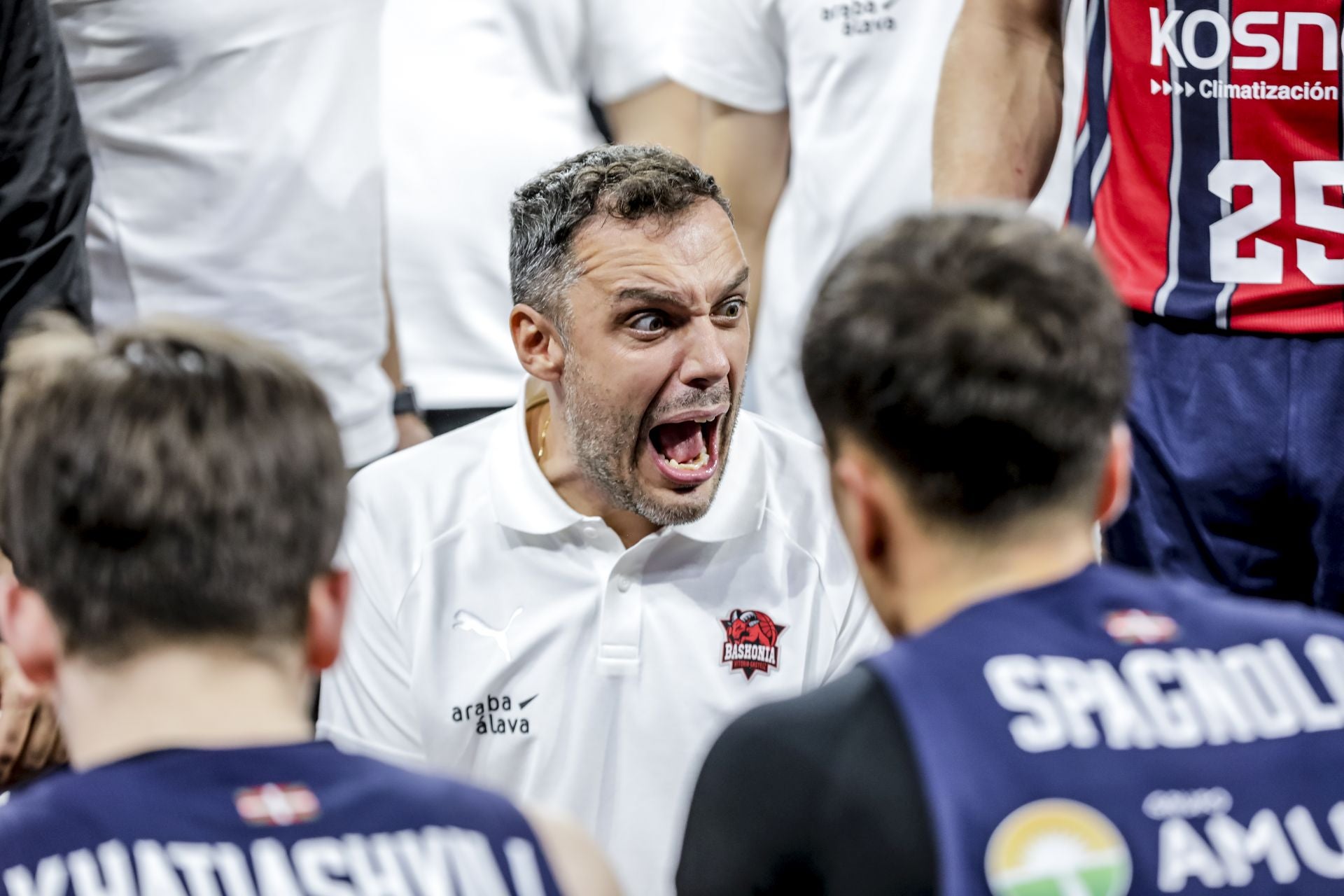 Las mejores imágenes del Baskonia-Pallacanestro Trieste