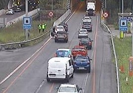 Solucionadas las retenciones en Malmasin tras un accidente entre cuatro vehículos