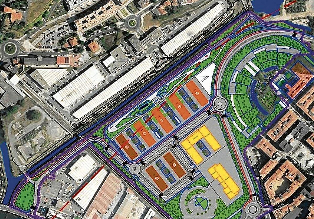 Los terrenos albergaban las instalaciones de la antigua fábrica Dow Chemical.