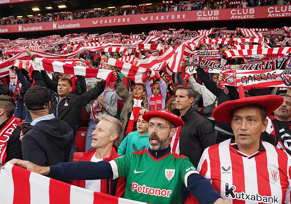 El Girona deja la peor entrada de la temporada en San Mamés